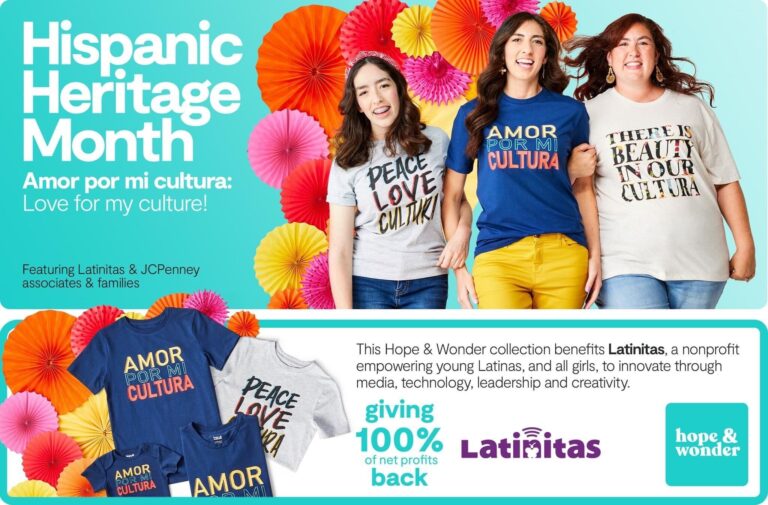 JCPenney Launches Their 2023 Hope & Wonder Collection In Partnership with Latinitas