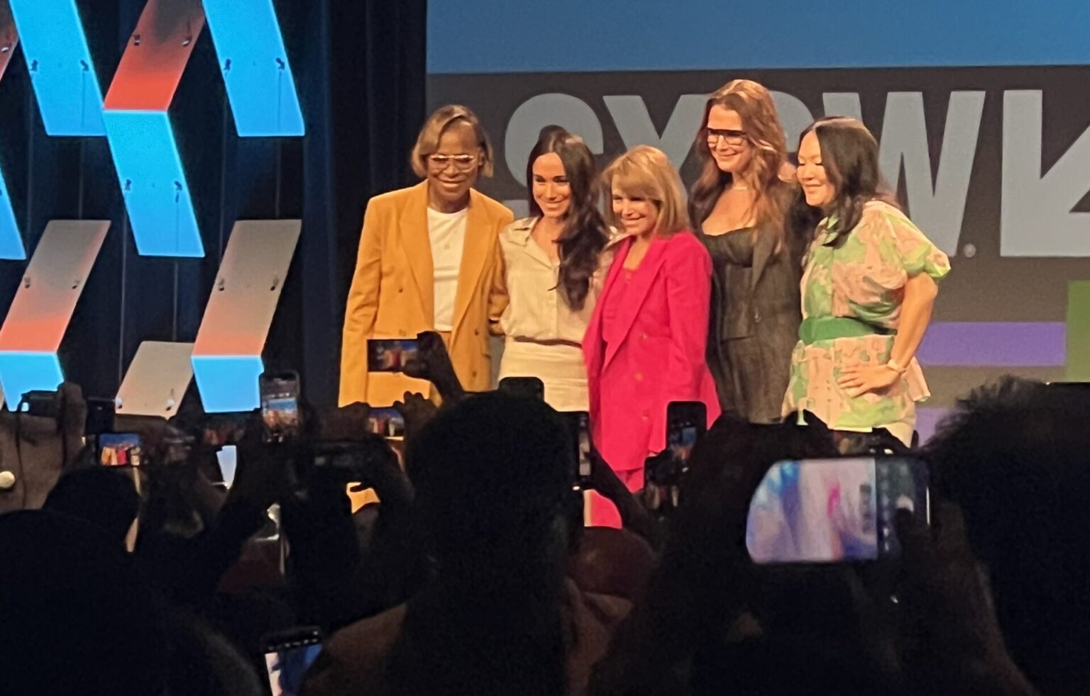 Meghan Markle, Brooke Shields, and Katie Couric Celebrate International