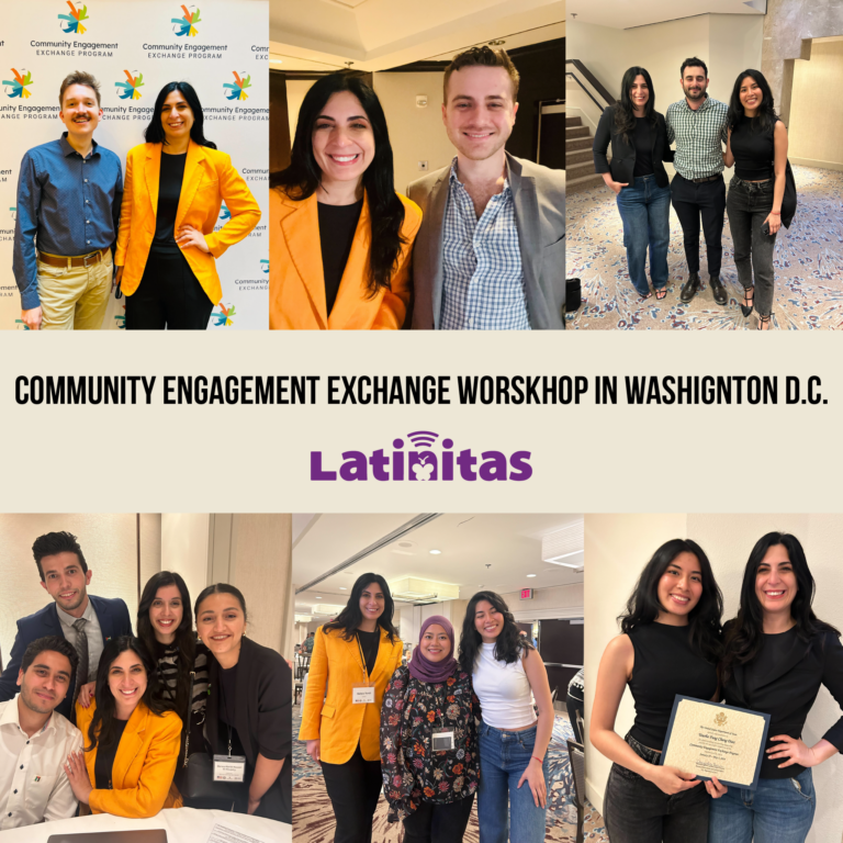 Latinitas Communications Director Attends Community Exchange Engagement Workshop with Fellow