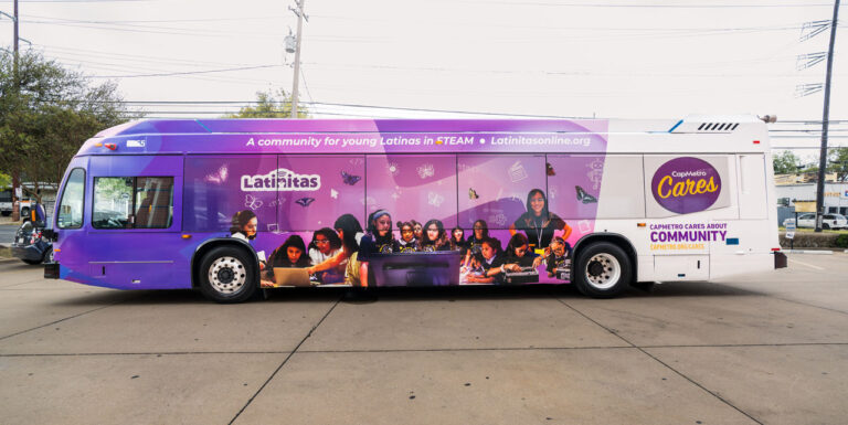Latinitas Bus Unveiling: Celebrating Culture Through CapMetro Cares Initiative